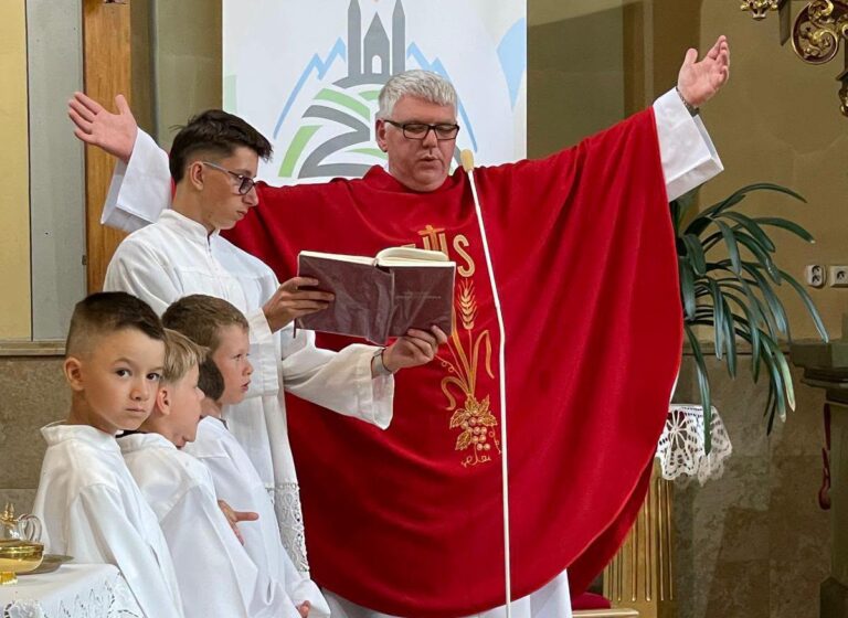Rozlúčka s pánom kaplánom Andrejom