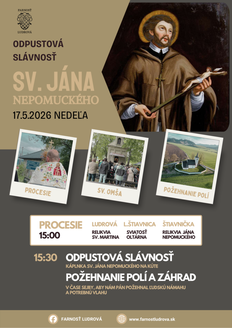 Odpustová slávnosť k sv. Jánovi Nepomuckému